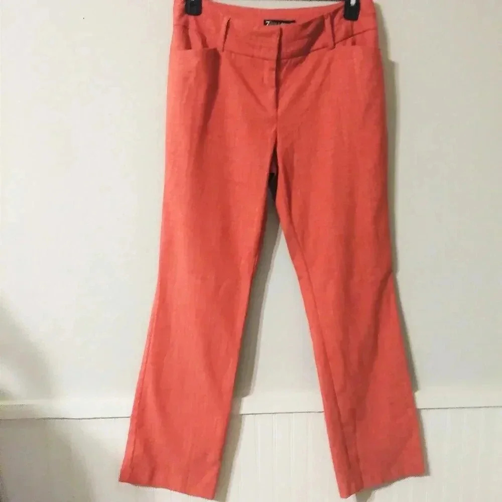 New York & Company Red Dress‎ Pants Size 10
